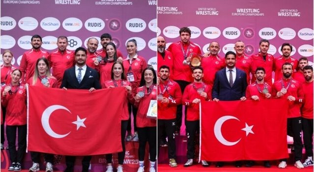 Taha Akgül’ün Federasyon başkanlığında ilk Avrupa Güreş Şampiyonası’nda 14 madalya Taha Akgül'ün Federasyon başkanlığında ilk Avrupa Güreş Şampiyonası'nda 14 madalya